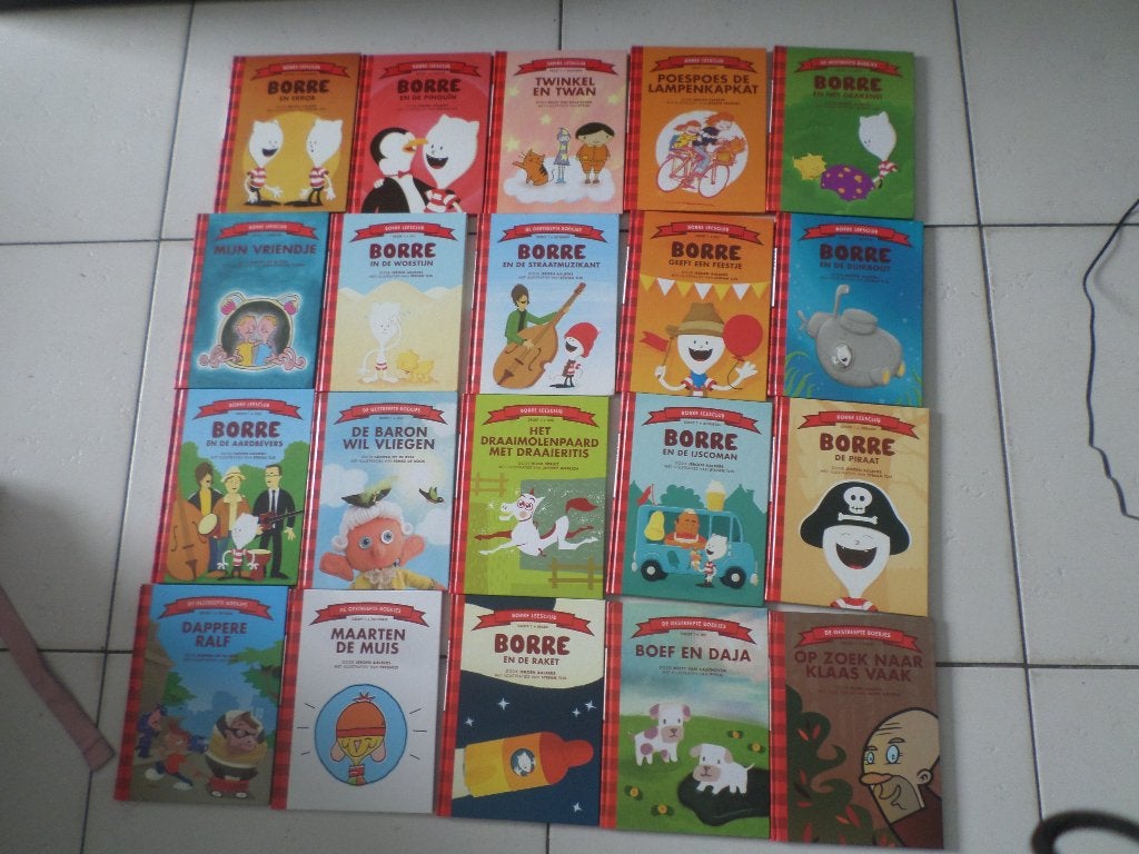 BORRE BOEKJES groep 1 !!!! NIEUWSTAAT !!!, Ophalen of Verzenden, Zo goed als nieuw, Borre, Fictie algemeen