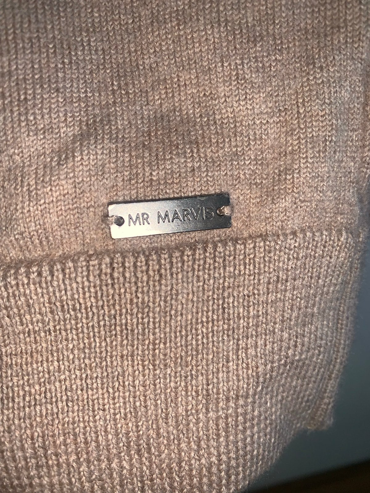 Mr Marvis Merino Extra Fine Trui - Zo goed als nieuw, Ophalen of Verzenden, Zo goed als nieuw, Overige maten, Beige