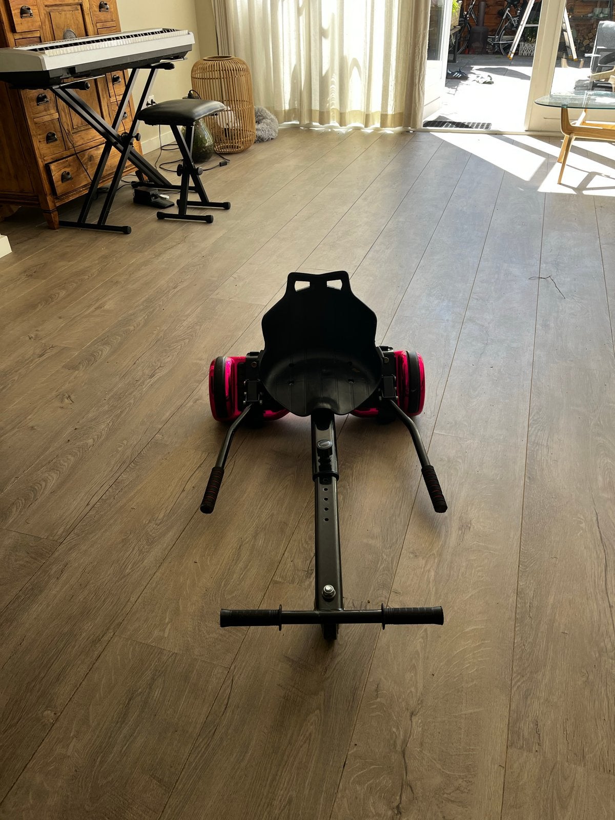 Hoverboard met kart Roze, Ophalen, Gebruikt