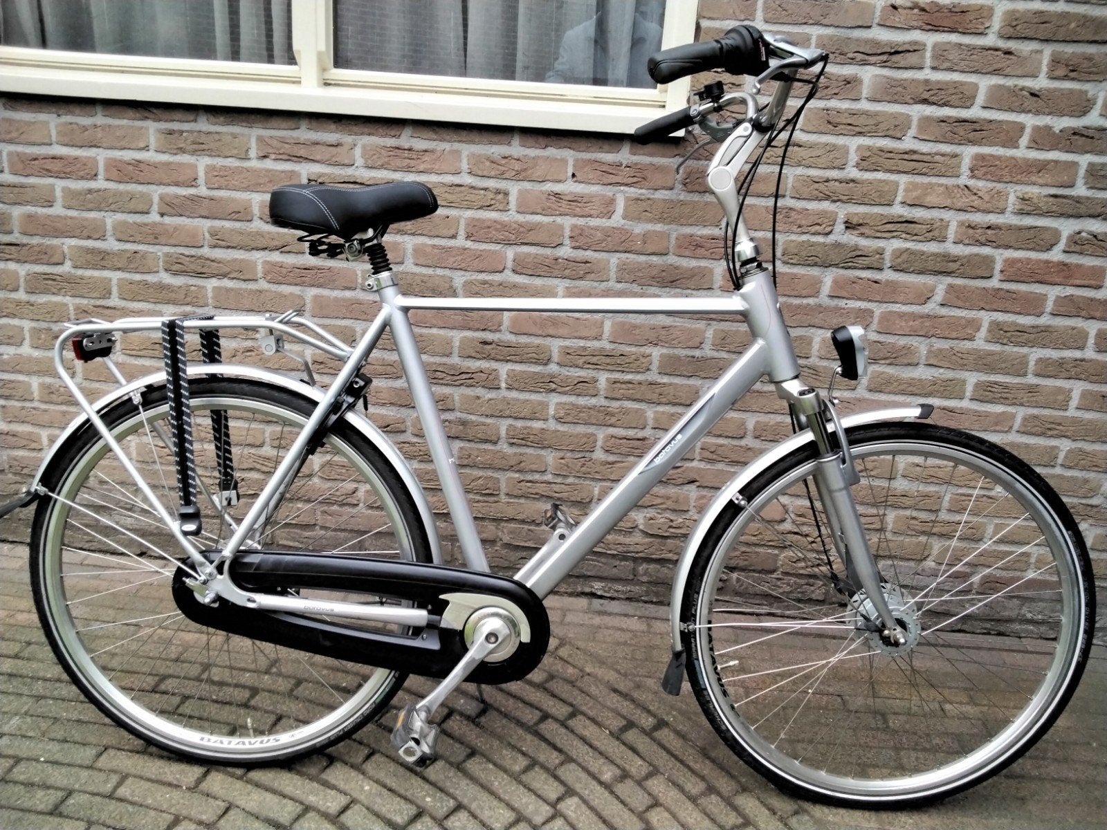 Grote nette Batavus herenfiets 28 inch, Fietsen en Brommers, Ophalen, Zo goed als nieuw, Batavus, Versnellingen