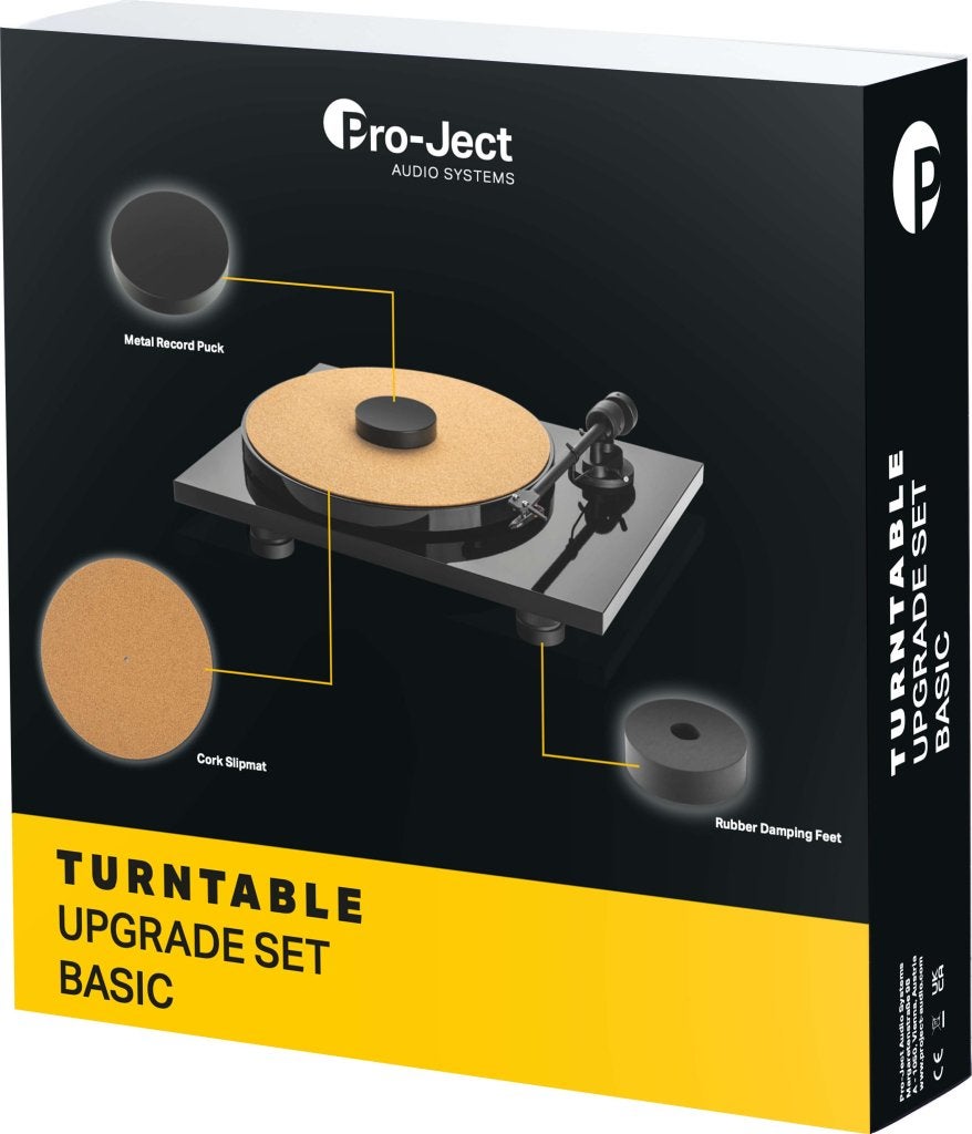 Pro-Ject Upgrade Set Basic Zwart, Niet ingevuld, Niet ingevuld, Ophalen of Verzenden, Zo goed als nieuw