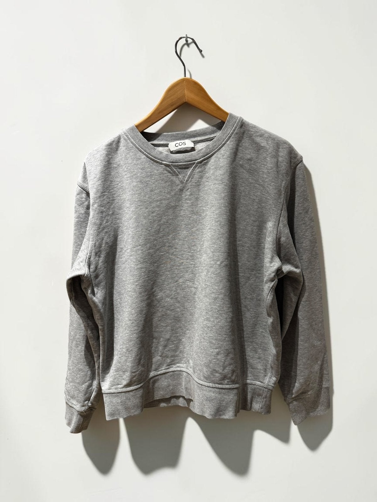 COS relaxed fit sweater trui jogging maat S small 36 grijs, Kleding | Dames, Ophalen of Verzenden, Zo goed als nieuw, Maat 36 (S)