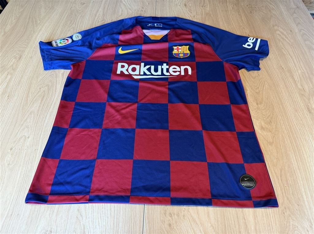 FC Barcelona 2019/20 Frenkie de Jong Voetbalshirt Nike Maat, Sport en Fitness, Voetbal, Maat XS of kleiner, Ophalen of Verzenden