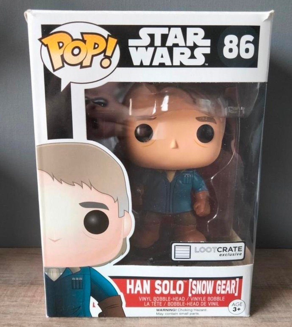 86 Han Solo Snow Gear Star Wars Funko Pop, Ophalen of Verzenden, Zo goed als nieuw
