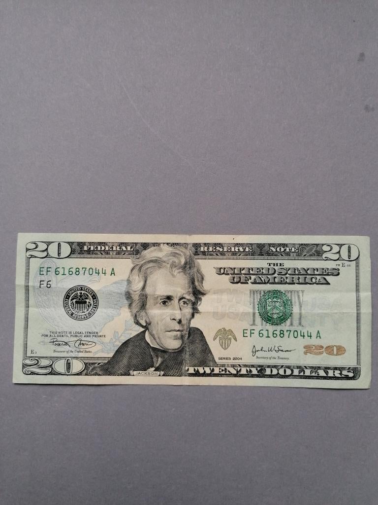Amerikaanse 20 dollar biljet 2004, Postzegels en Munten, Munten | Amerika, Ophalen