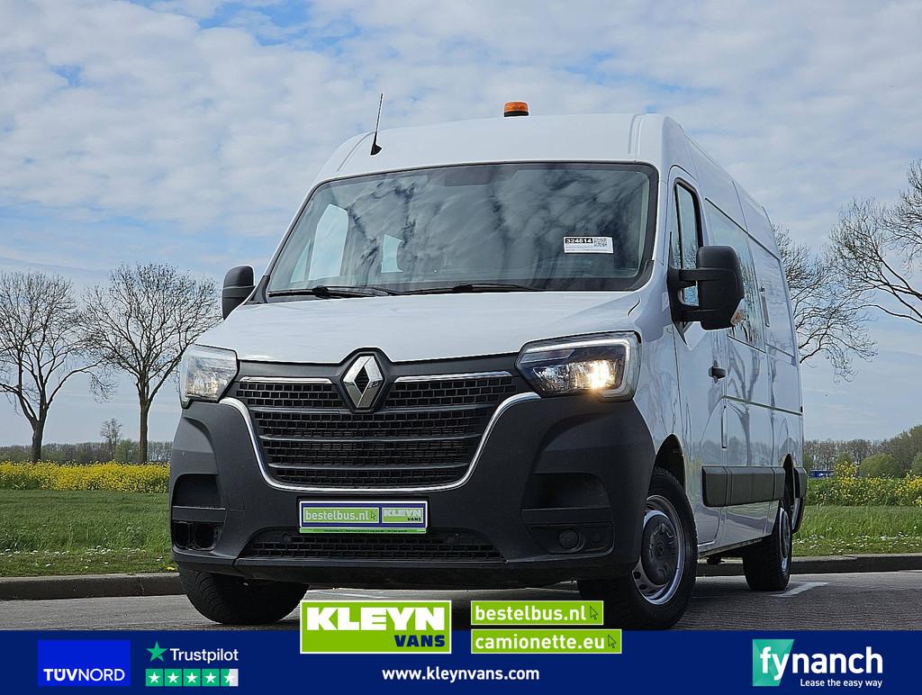 RENAULT MASTER 2.3 l3h2 dubbele cabine!, Auto's, 136 pk, Gebruikt, Euro 6, 2242 kg