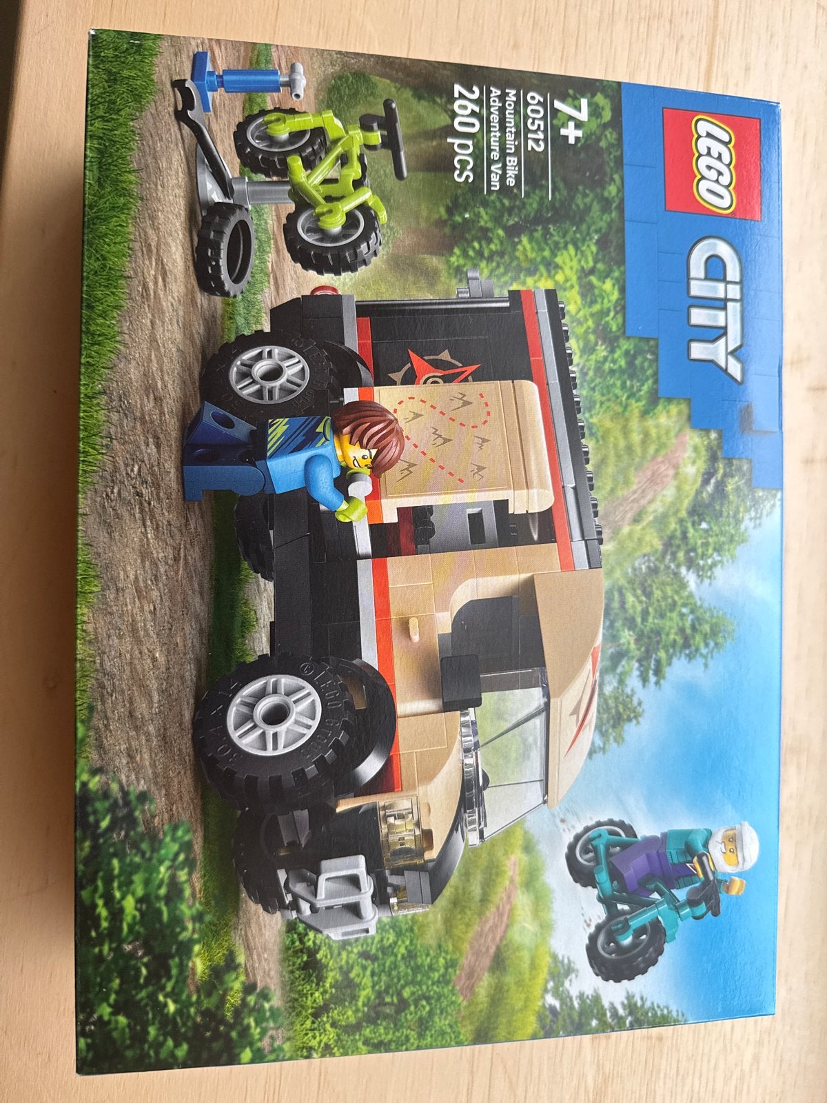LEGO City 60512 Mountain Bike Adventure Van, City, Lego, Nieuw, Ophalen of Verzenden