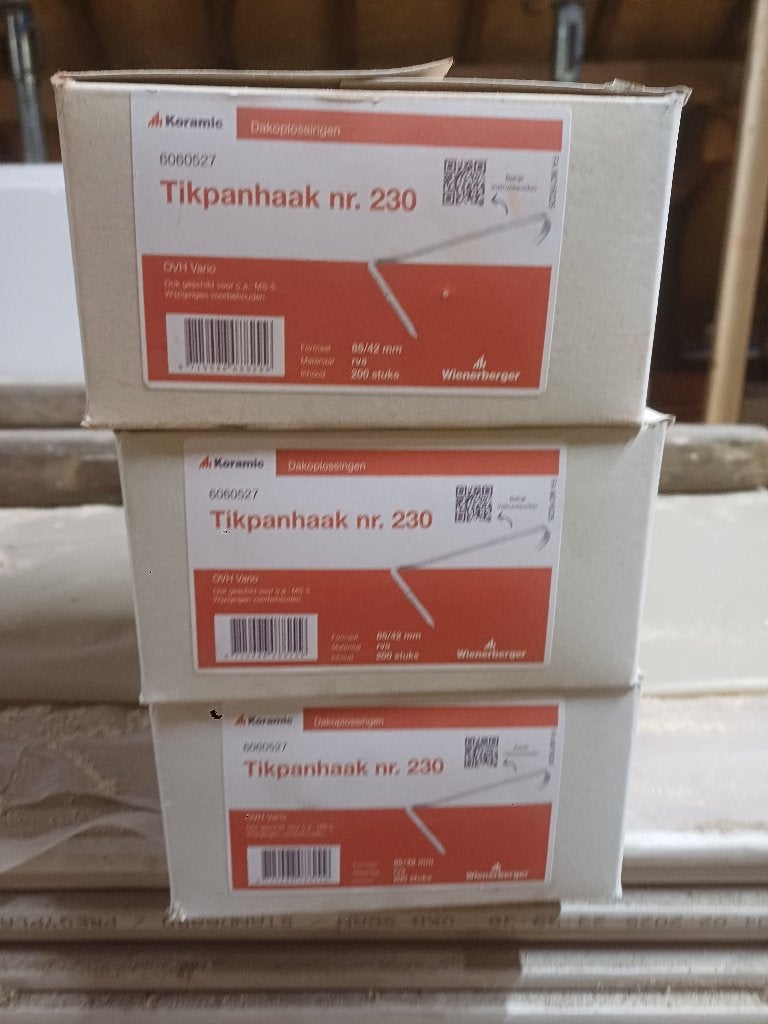 Panhaak, Nieuw, Ophalen of Verzenden, 15 m² of meer, Dakpannen