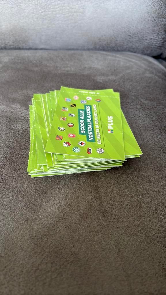 Plus voetbalplaatjes, Verzamelen, Plus, Ophalen of Verzenden