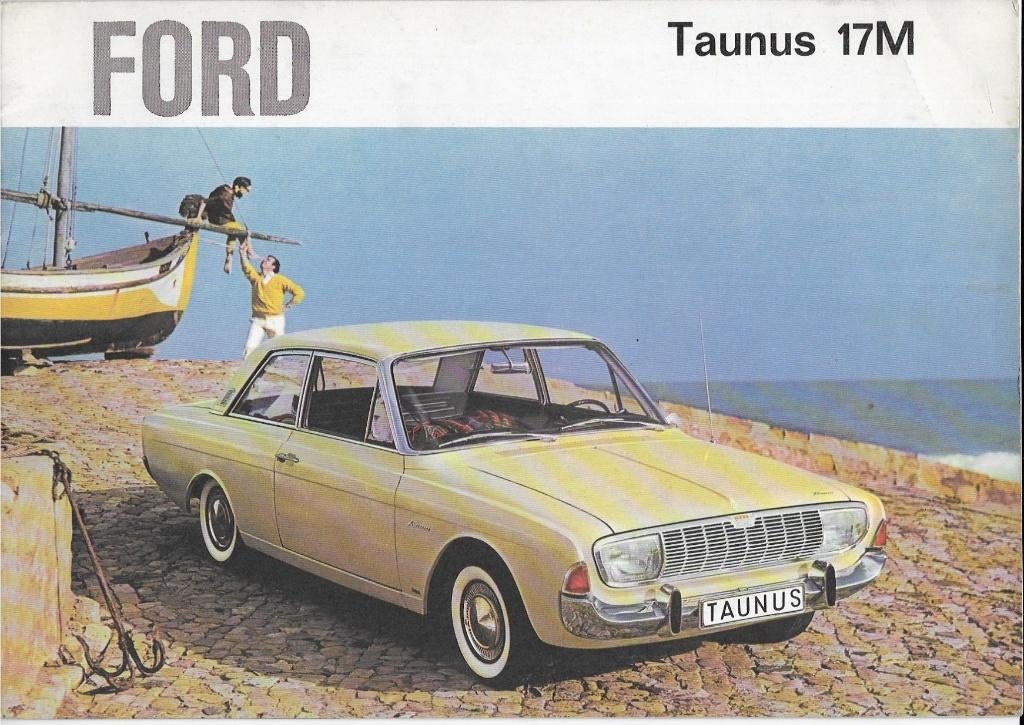 Ford 17M brochure 1964 auto (FD03), Verzenden, Zo goed als nieuw, Ford