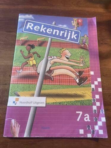 Rekenrijk werkboek schrift 7a groep 7 deels ingevuld, Boeken, Verzenden, Gelezen, Overige niveaus, Overige vakken