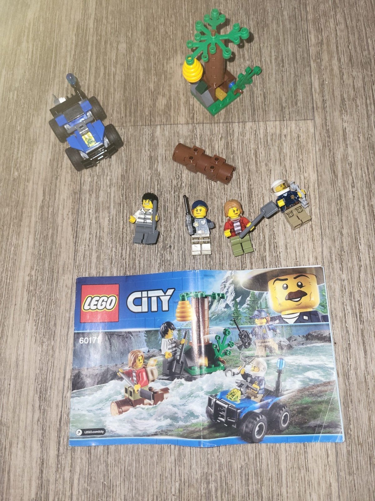 LEGO City 60171 Bergpolitie Achtervolging, Compleet, City, Lego, Ophalen of Verzenden
