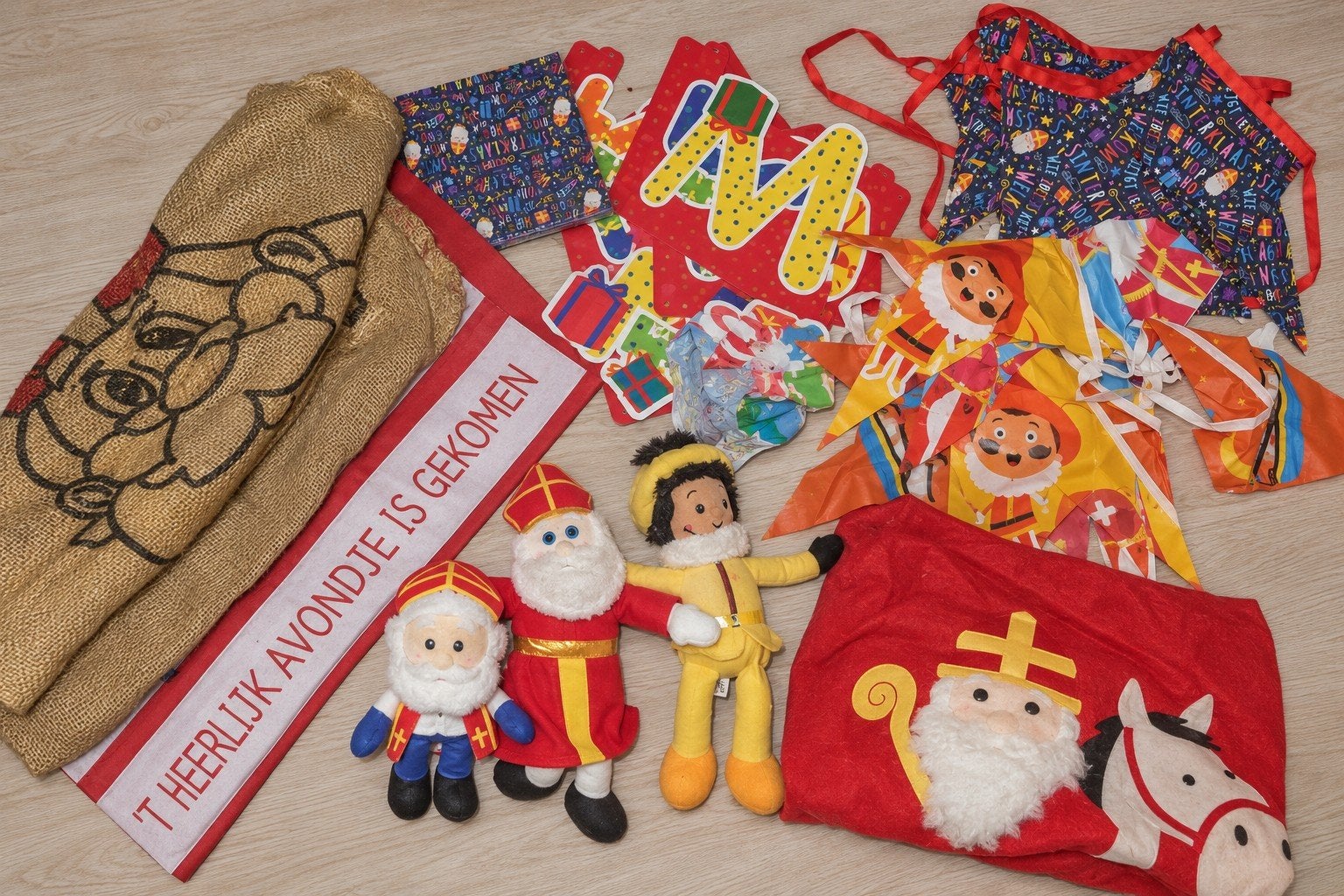 Sinterklaas versiering pakket, Diversen, Ophalen of Verzenden, Zo goed als nieuw