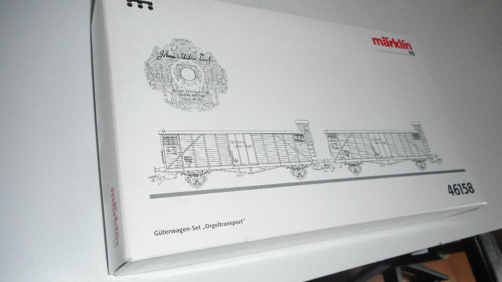 MARKLIN 46158 Duitse klassieke goederenwagen set DRG+ fig., Wisselstroom, Ophalen of Verzenden, Märklin, Nieuw