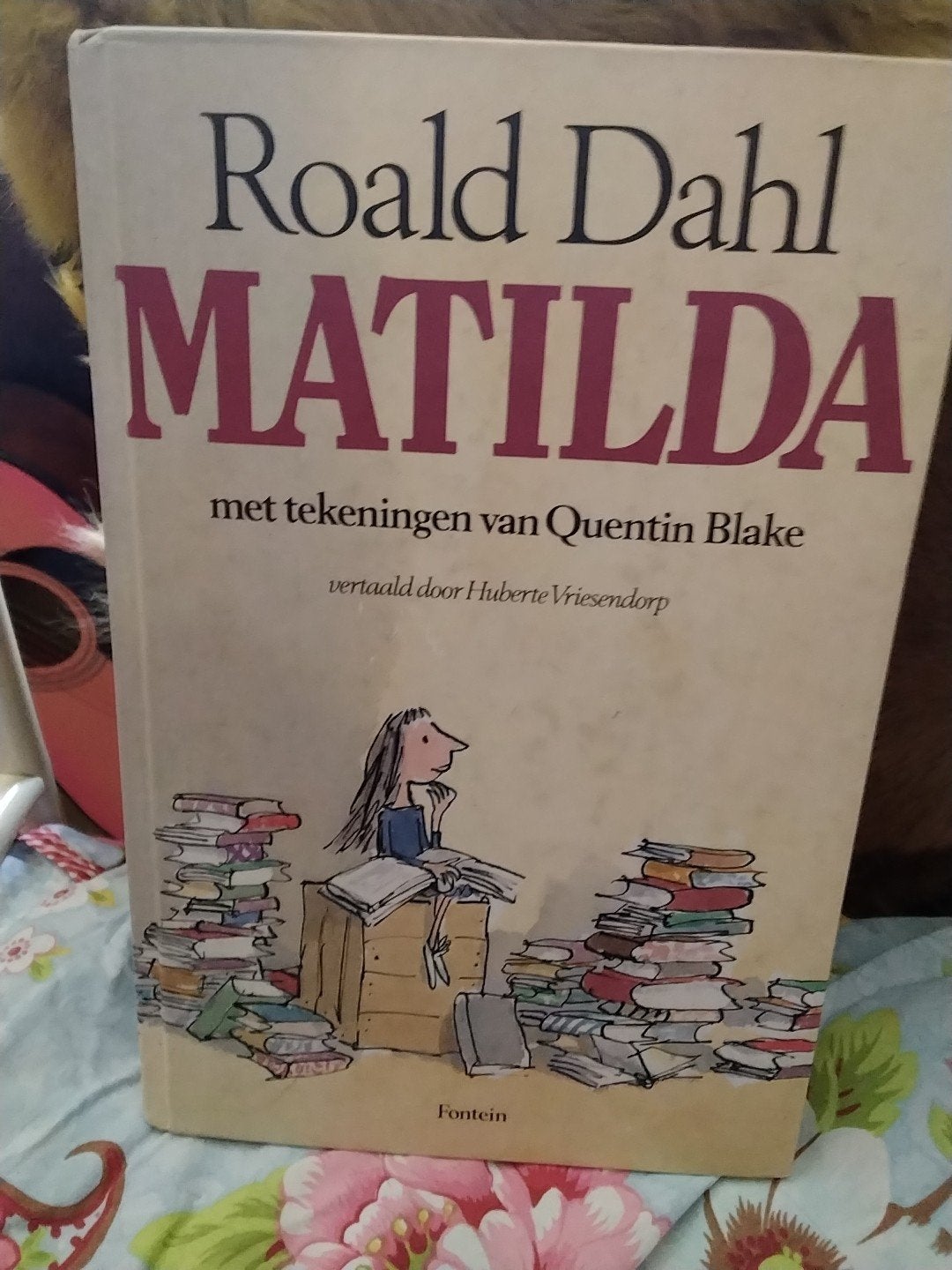 Roald Dahl - Matilda (met tekeningen van Quentin Blake), Ophalen of Verzenden, Gelezen, Roald Dahl, Fictie algemeen