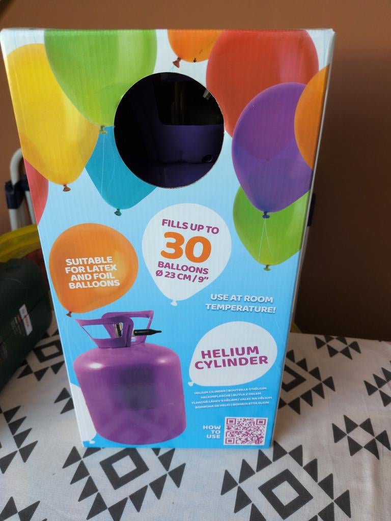 Helium tank, Ophalen