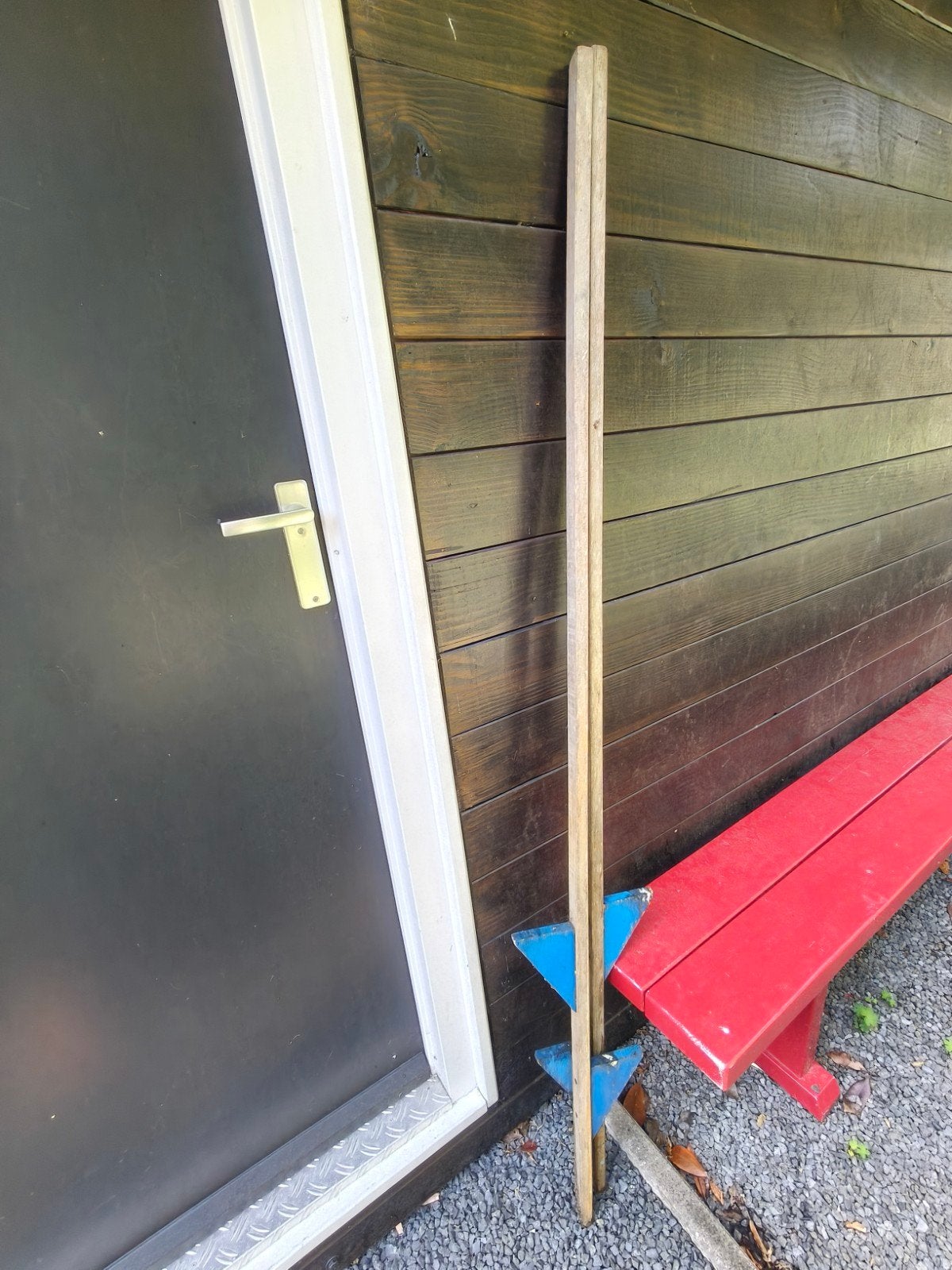 Houten stelten gratis op te halen, Ophalen