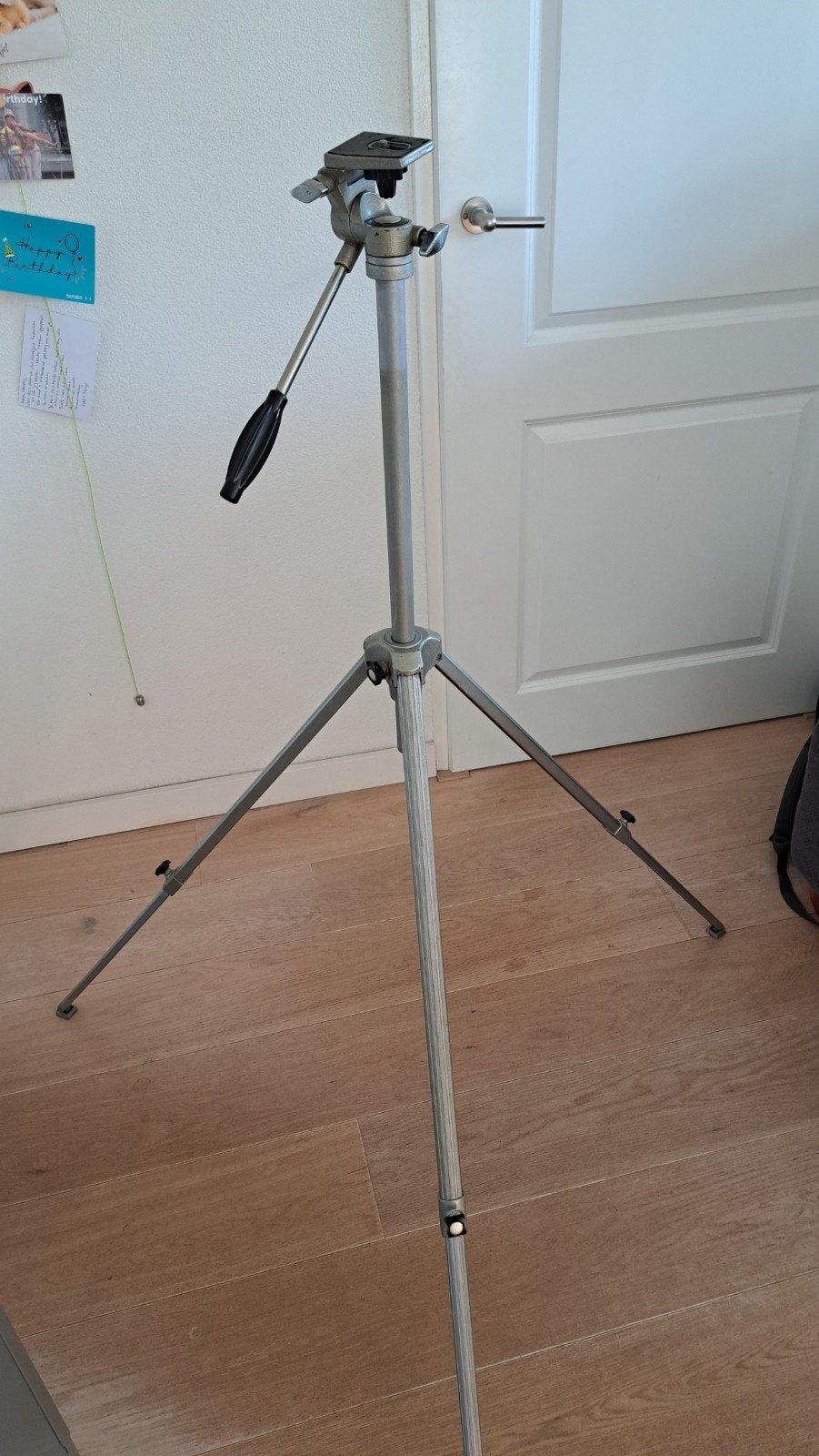 Minan Statief - Verstelbaar 60-135cm, 125 tot 150 cm, Met balhoofd, Gebruikt, Overige merken