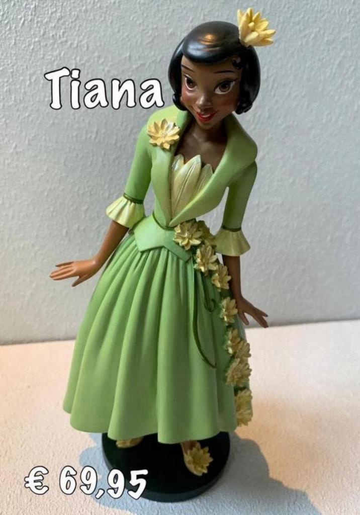 Disney beeld Tiana, Verzamelen, Disney, Ophalen of Verzenden, Nieuw, Beeldje of Figuurtje