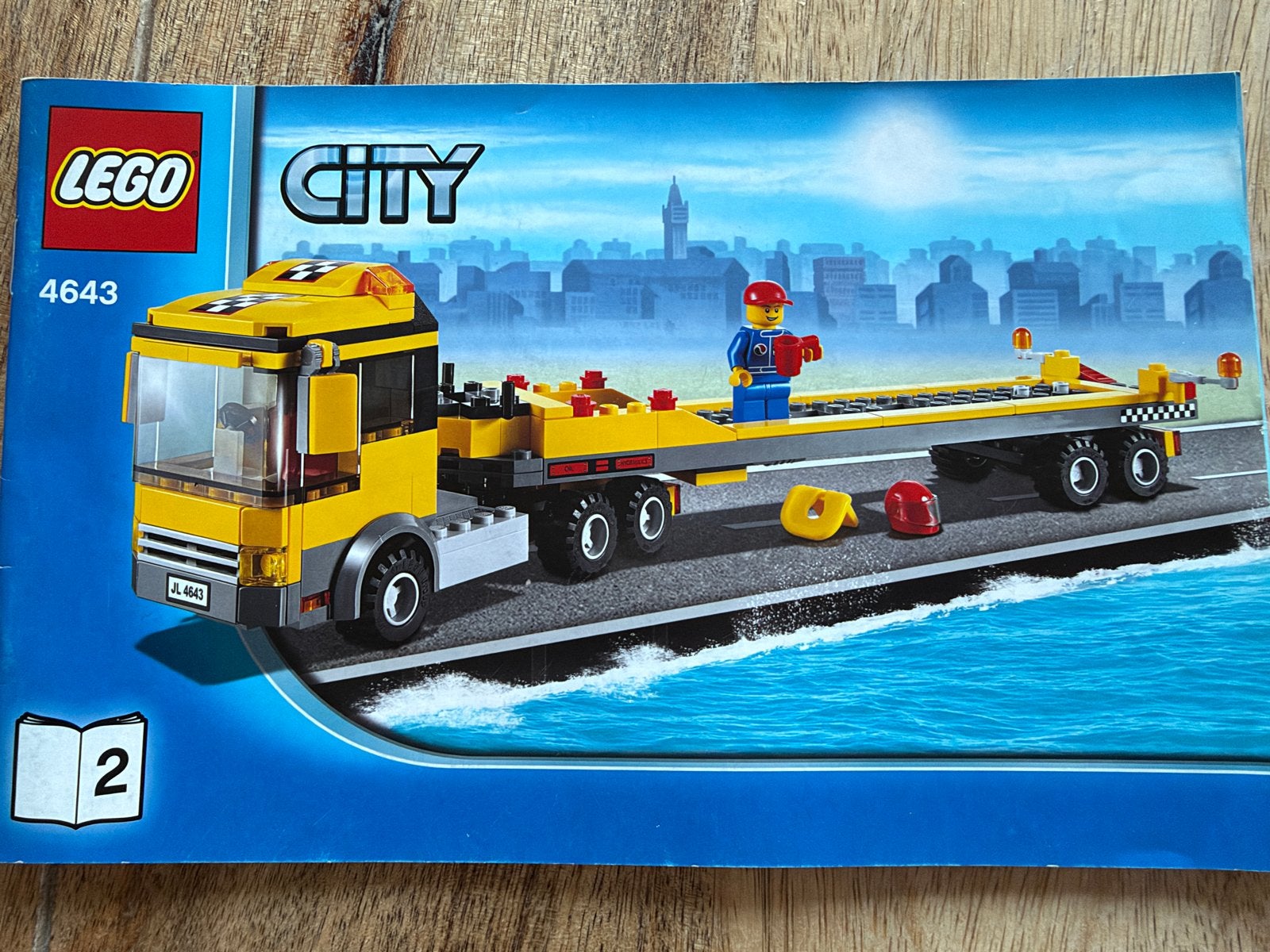 Lego City 4643 Power Boat Transporter - Compleet, Ophalen, Lego, Complete set, Inclusief instructies
