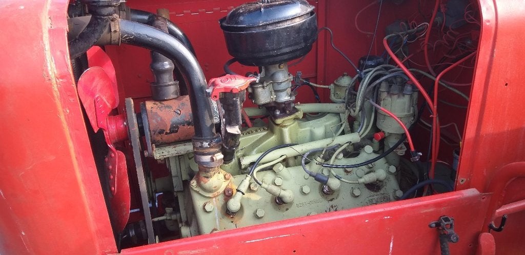 ford keulen flathead v8 met versnellingsbak, Ophalen, Gebruikt, Ford