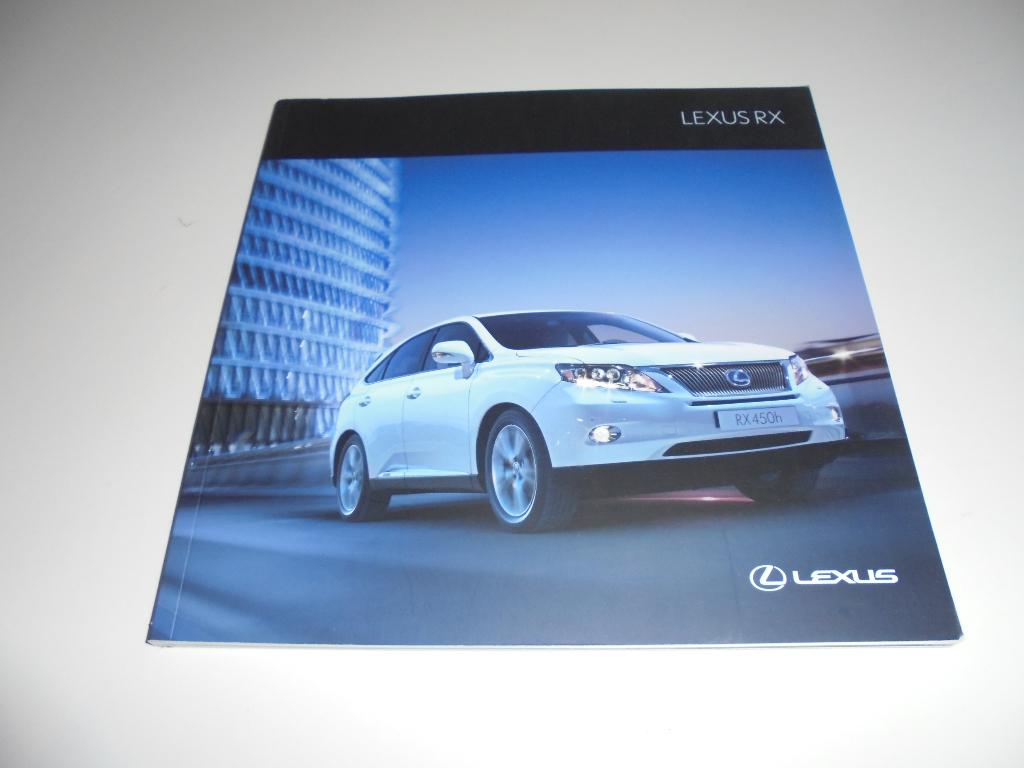 brochure Lexus RX  2010, Ophalen of Verzenden, Zo goed als nieuw, Overige merken