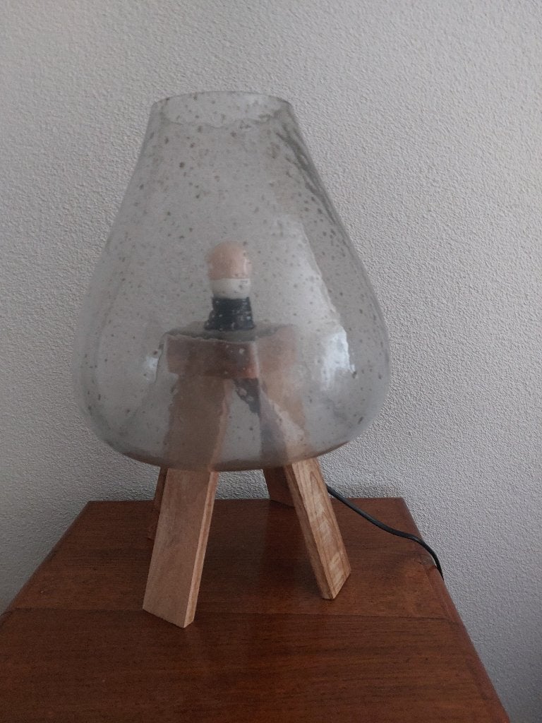 Tafellamp, Ophalen, 48 cm, Kare, Met schakelaar