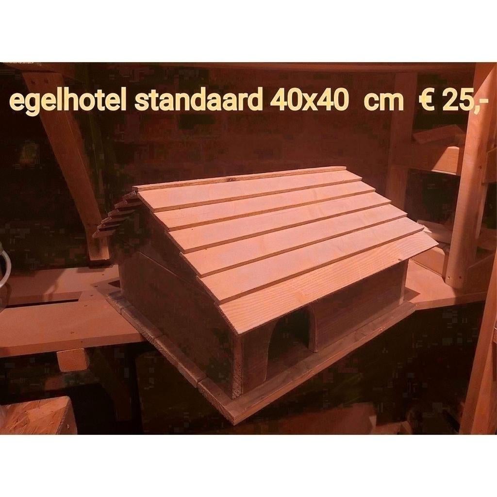Egelhuisjes, Ophalen of Verzenden, Hout