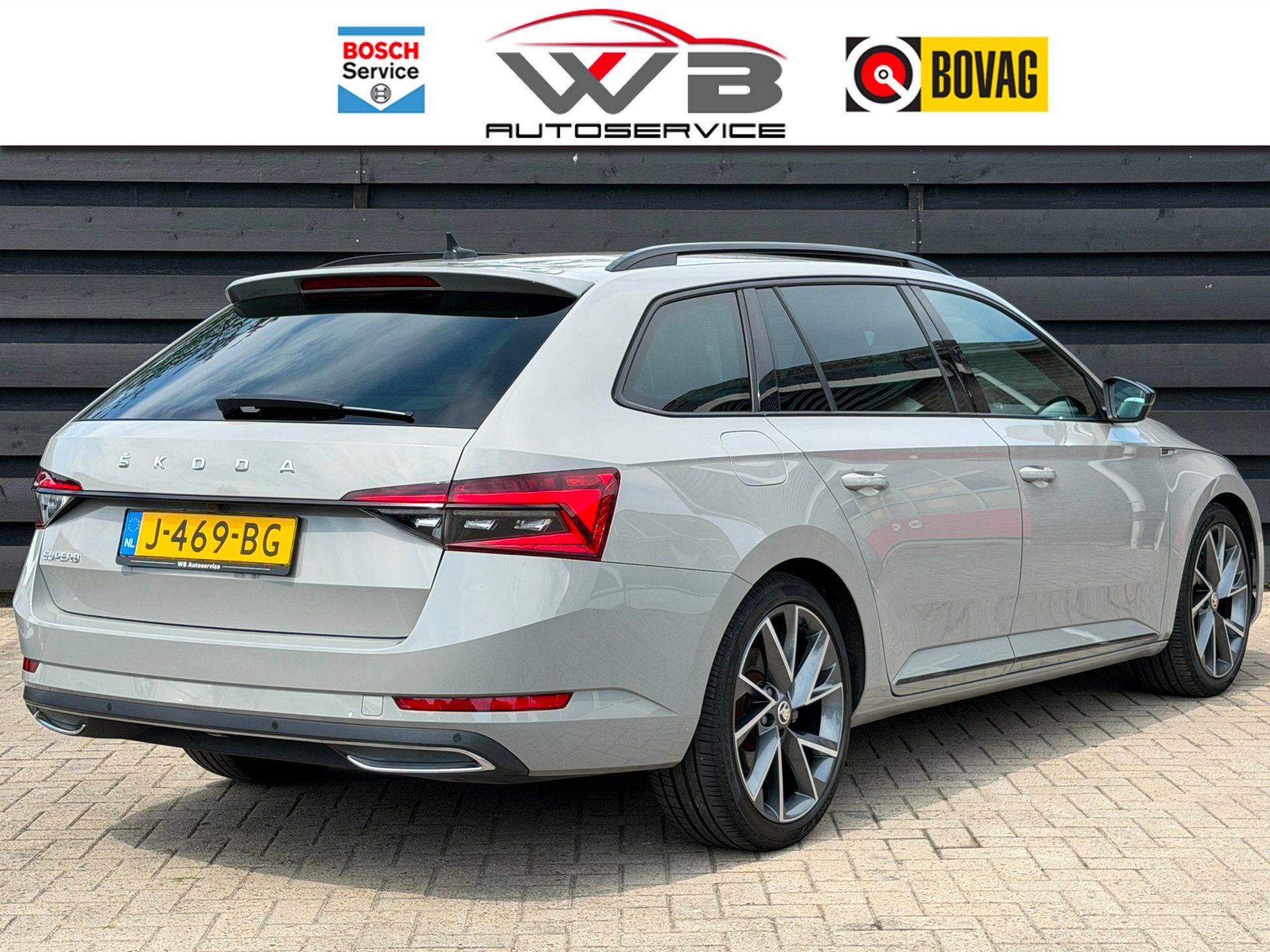 Skoda Superb Combi 1.5 TSI ACT Sportline Canton I Memory I L, Auto's, Skoda, 4 cilinders, 150 pk, Leder en Stof, Origineel Nederlands