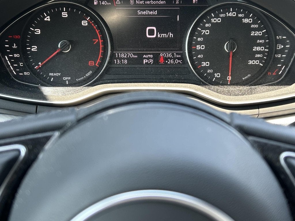 Audi A4 Avant 35 TFSI Sport Lease Edition | Parkeersensoren, Stof, Gebruikt, 4 cilinders, Blauw