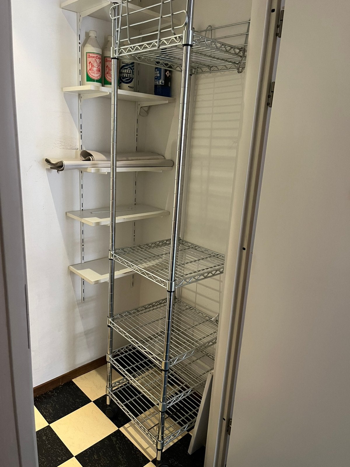 Metalen opbergrek, Ophalen, Gebruikt