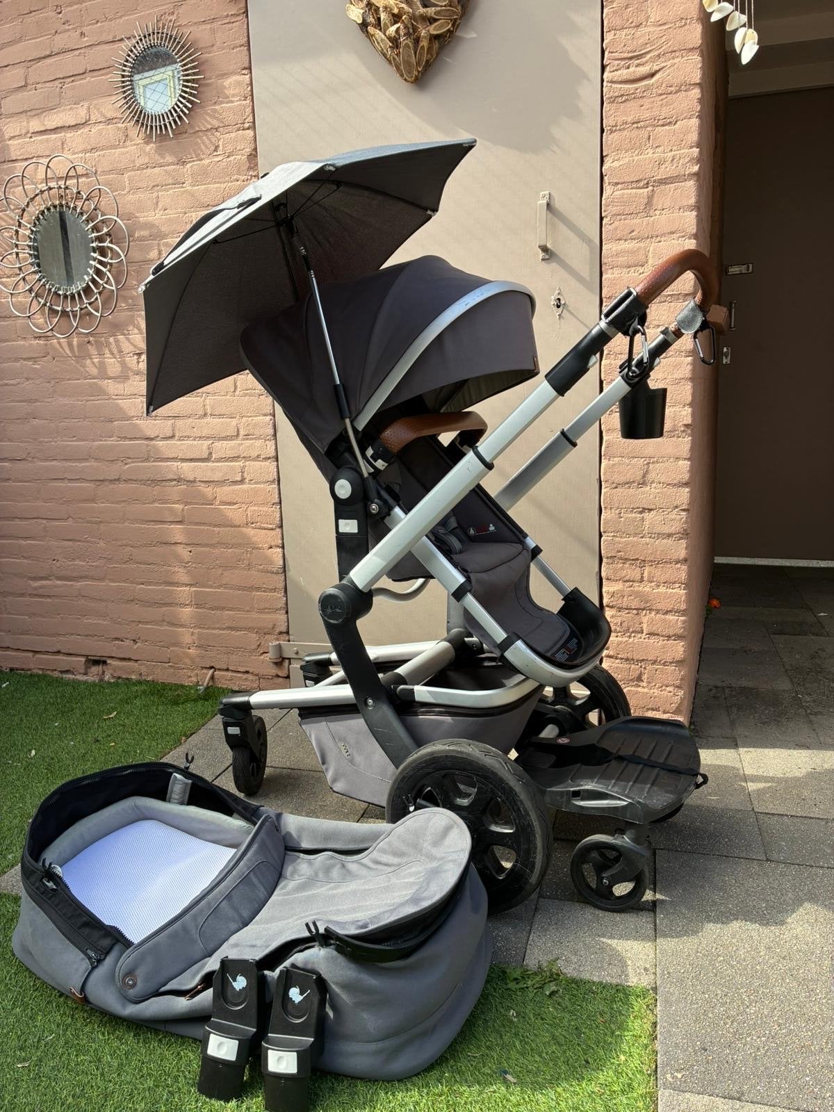 Joolz Day 2 Combiwagen met Reiswieg en Accessoires, Ophalen, Gebruikt, Combiwagen, Met reiswieg