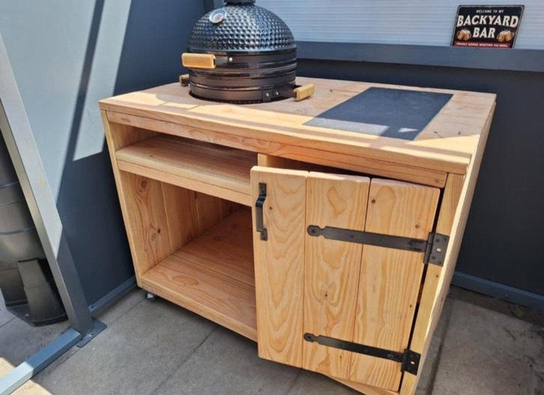 Douglas buitenkeuken Green Basterd Kamado kitchen brother, Tuin en Terras, Buitenkeukens, Ophalen of Verzenden