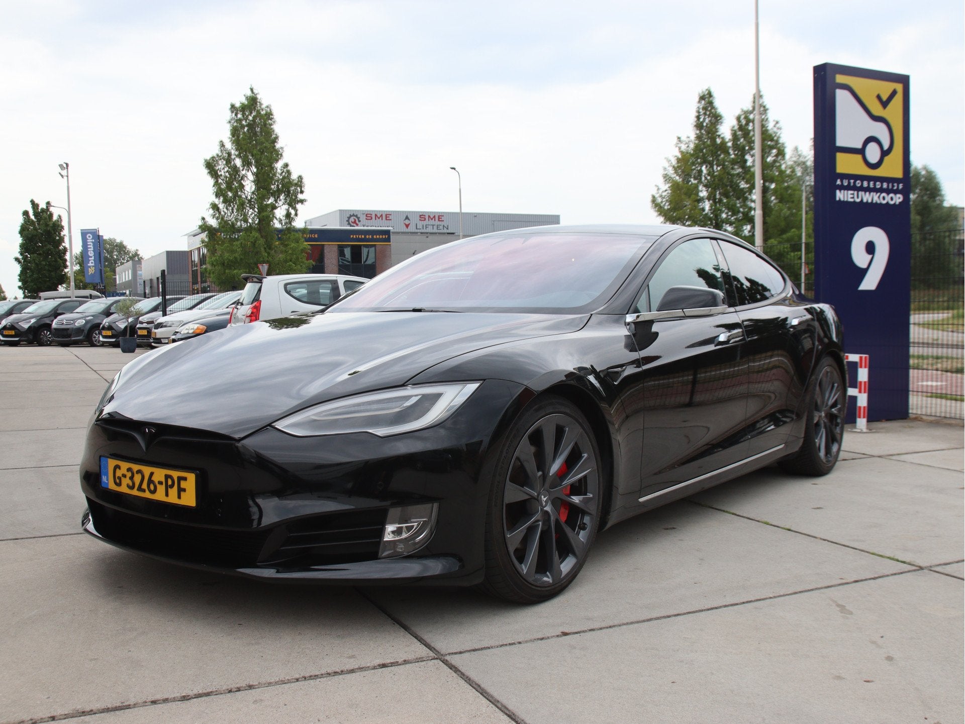 Tesla Model S 100D Long Range SOH 90% Pano, Ultra High Audio, Gebruikt, 110 €/maand, Adaptive Cruise Control, 2190 kg