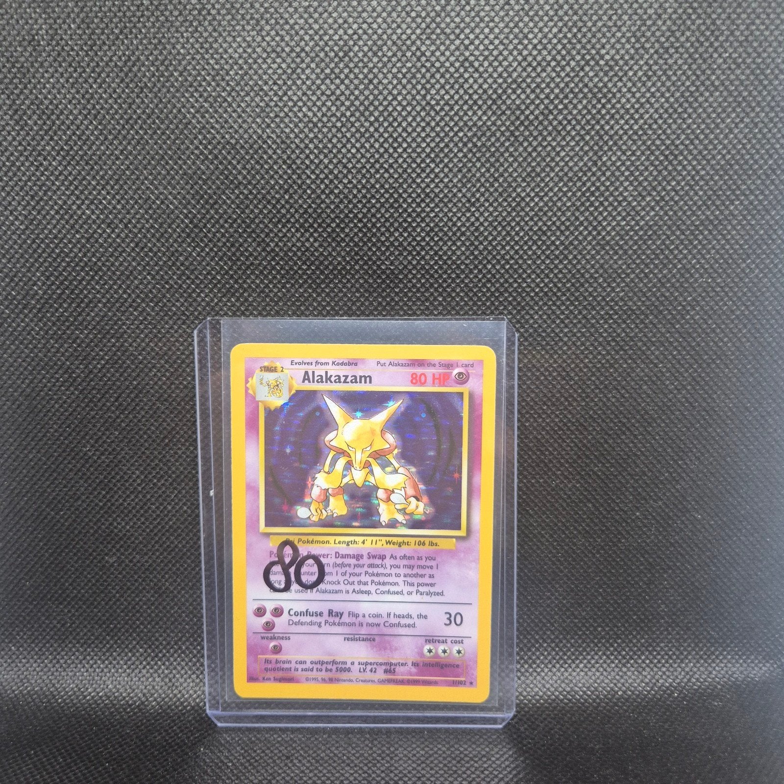 Alakazam Holo Base Set, Ophalen of Verzenden