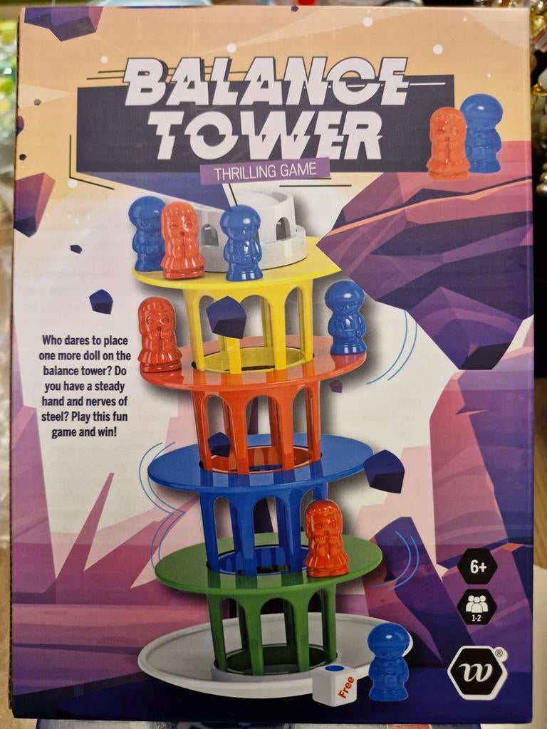 Balance Tower spel, reiseditie (nieuw), Hobby en Vrije tijd, Gezelschapsspellen | Overige, Ophalen of Verzenden