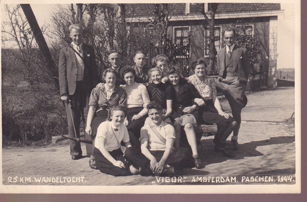 Wandeltocht Pasen Vigor Amsterdam Paschen 1944, Ophalen of Verzenden, 1940 tot 1960, Noord-Holland