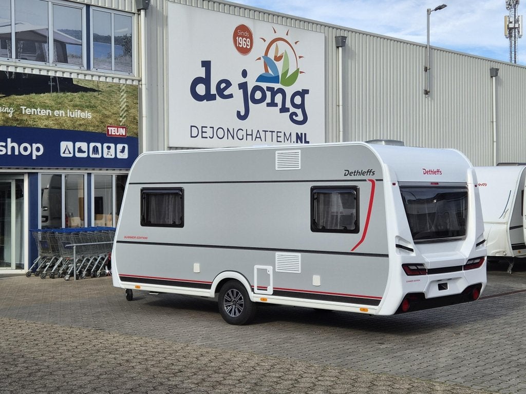 Dethleffs Summer Edition 460 EL, Serviceluik, Standaardzit, Bedrijf, Tot en met 3