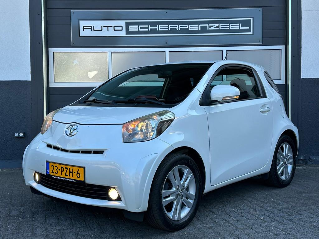 Toyota IQ 1.0 VVTi Aspiration | AIRCO | KEYLESS I 99 DKM ! N, Auto's, Toyota, Euro 5, Stof, Gebruikt, Zwart