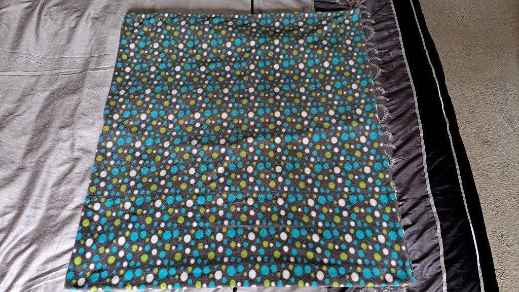 Boxkleed overtrek 90 x 100 cm, Ophalen, Zo goed als nieuw, Rechthoekig, Boxkleed