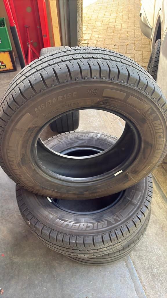Michelin 215/70R15C 2stuks, Ophalen, 15 inch, Band(en), Zomerbanden