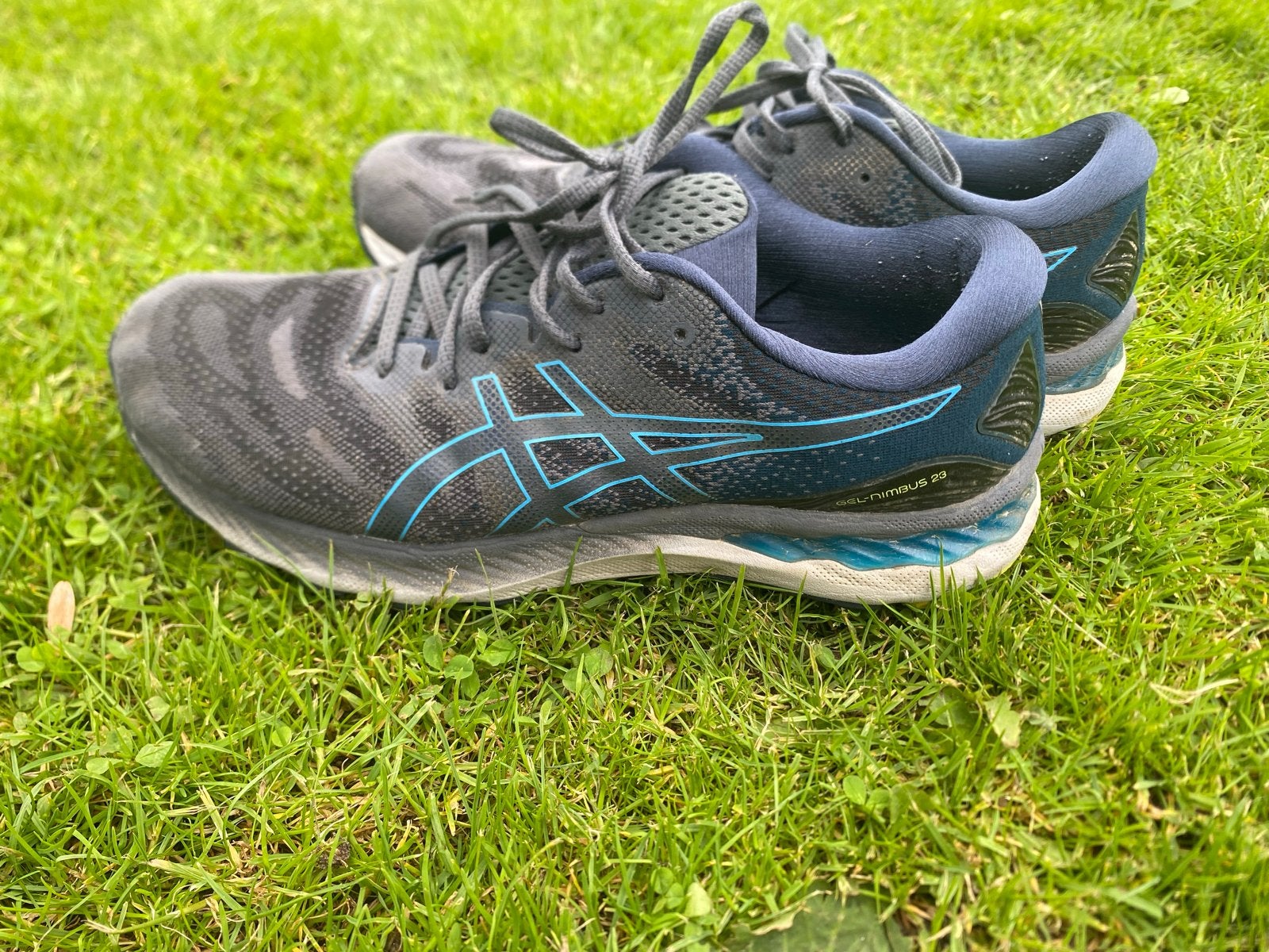 Asics Gel-Nimbus 23 Hardloopschoenen - Maat 44.5, Gebruikt, Hardloopschoenen, Ophalen of Verzenden, Hardlopen