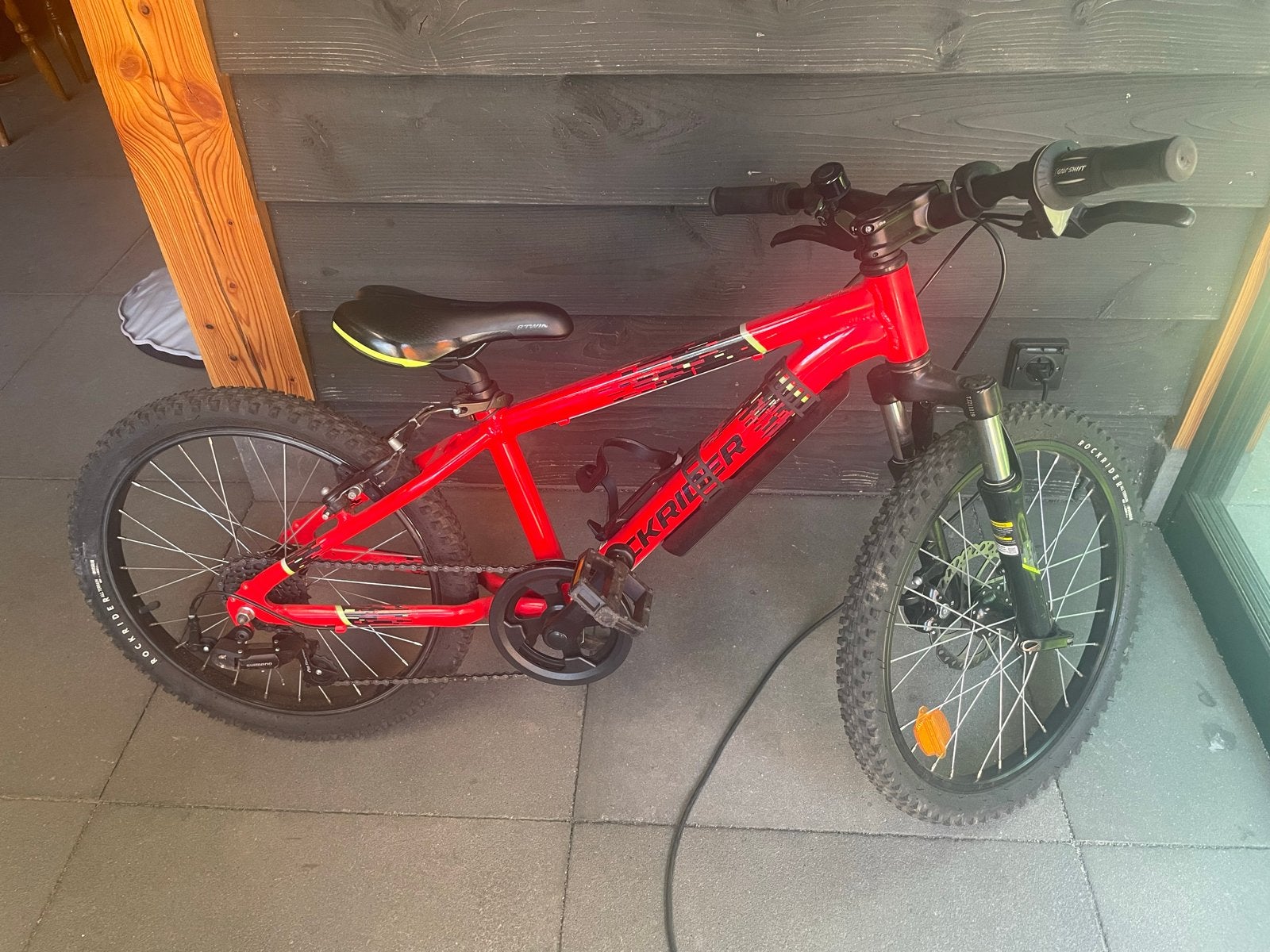 Nette Rockrider MTB met 6 versnellingen en spatbord, Fietsen en Brommers, Fietsen | Mountainbikes en ATB, Gebruikt, Hardtail, Schijfrem