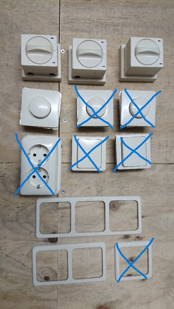 Gira - Somfy schakelmateriaal, Ophalen of Verzenden, Zo goed als nieuw, Schakelaar