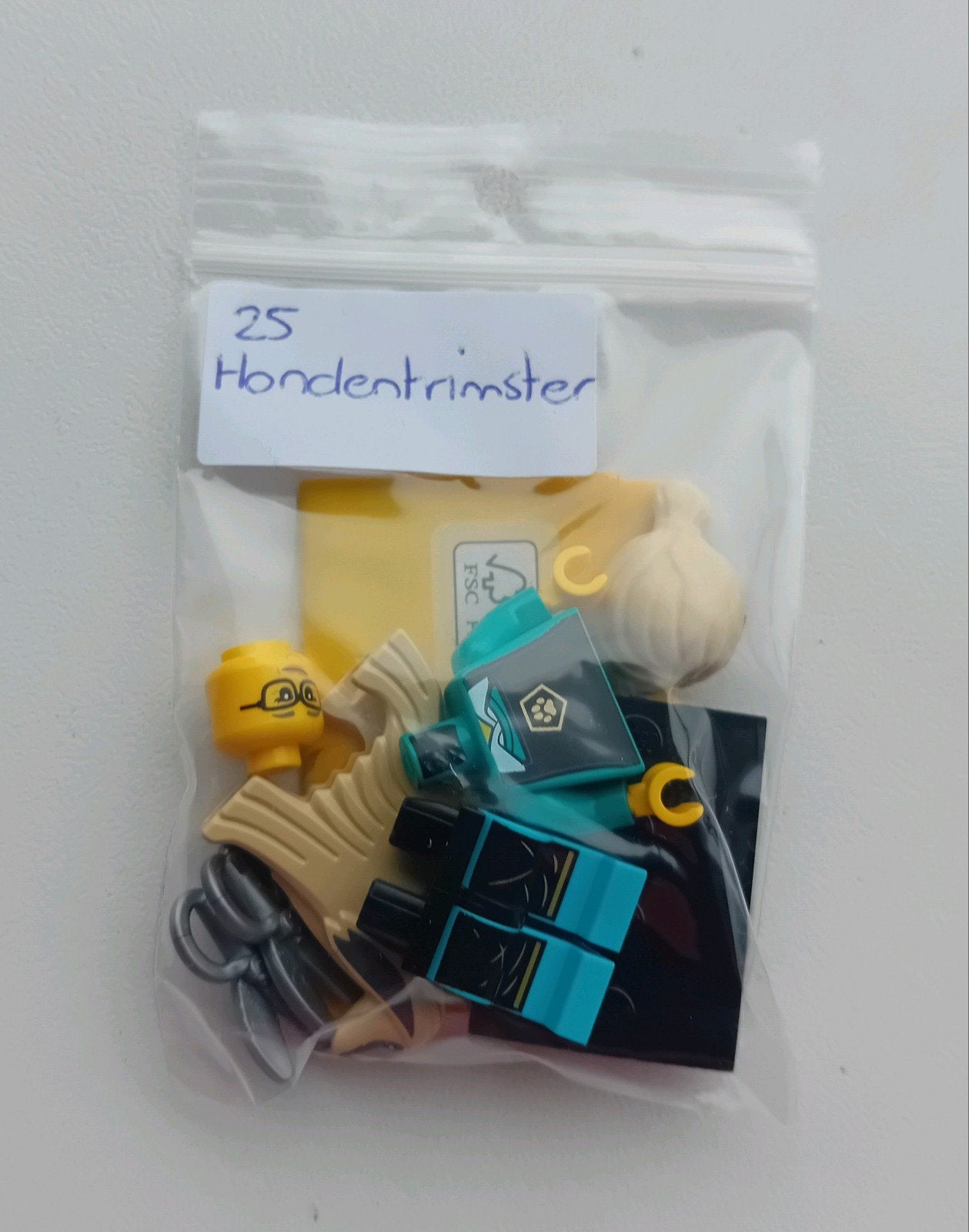 Lego minifiguur hondentrimster, nieuw, CMF 25, Lego, Nieuw, Ophalen of Verzenden, Minifiguur