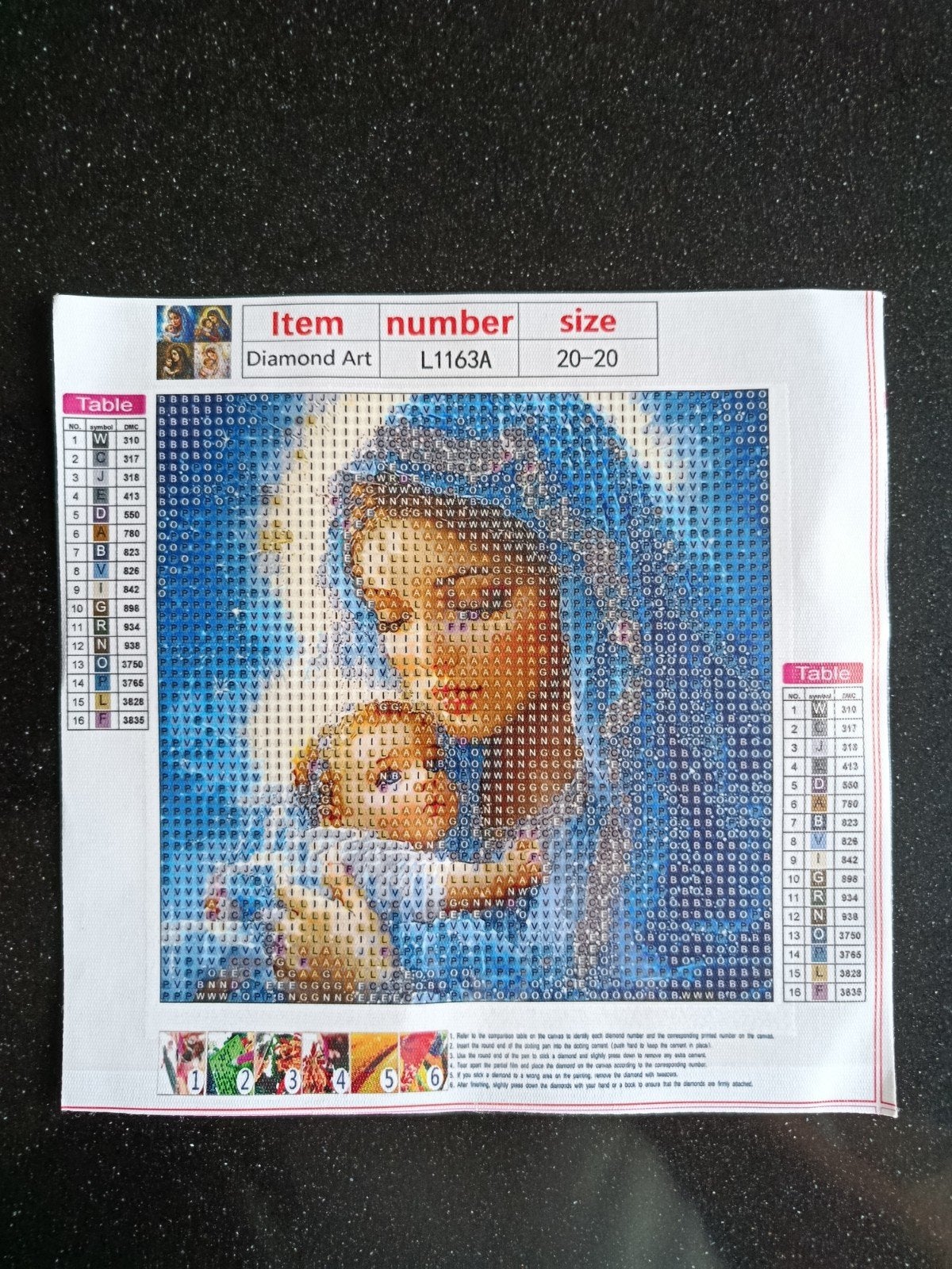 Diamant painting,, Overige thema's, Diamond painting, Nieuw, Meerkleurig