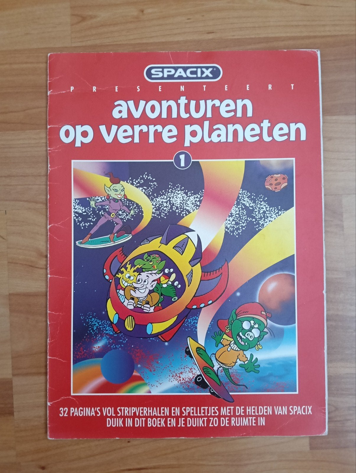 Spacix: Avonturen op Verre Planeten (deel 1), Eén stripboek, Ophalen of Verzenden, Gelezen, Onbekend