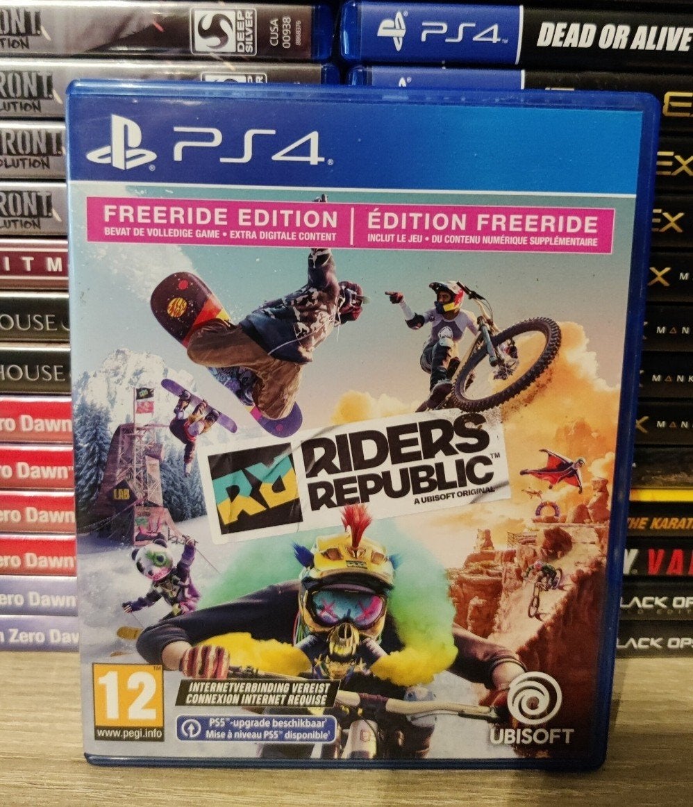 riders republic playstation 4, 1 speler, Ophalen of Verzenden, Zo goed als nieuw, Vanaf 3 jaar