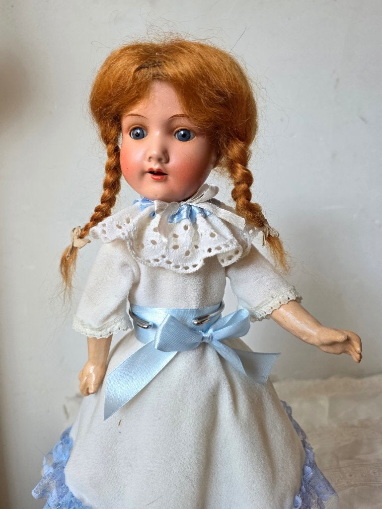 Antieke pop, heel lief armand marseille meisje, Ophalen of Verzenden, Gebruikt, Pop