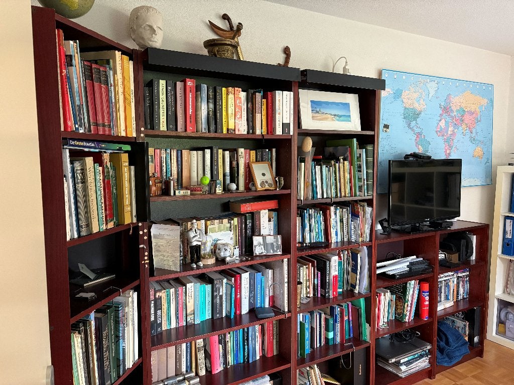 Ikea billy boekenkast, Huis en Inrichting, Ophalen, Met plank(en), Gebruikt, 200 cm of meer